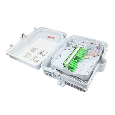 16 Core Splitter Model Fiber Optic Termination Box SC Connector IP65 Waterproof