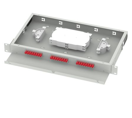 Best 24 Ports FC UPC Optical Distribution Frame 19 Inch Patch Panel for Network FTTX 5