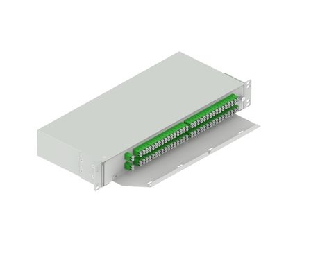 Best 19-Inch LC APC Swing Type Fiber Optic Splitter for Network and FTTX Applications 5