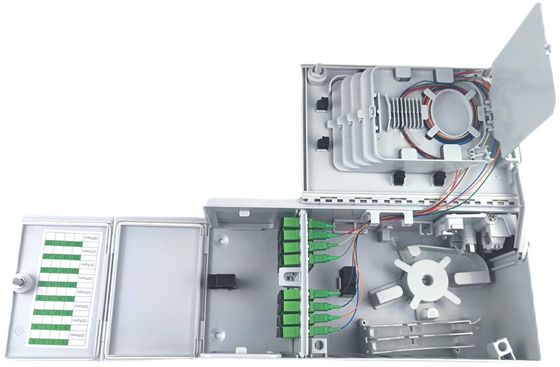 Network Indoor 32 Cores FTTH Optical Terminal Fiber Distribution Box Splitters with 5