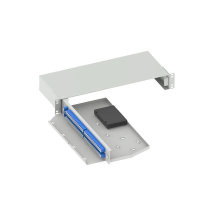 FTTX Network 19inch Fiber Optic Splitter Patchpanel Sub ODF Swing Type for in Systems
