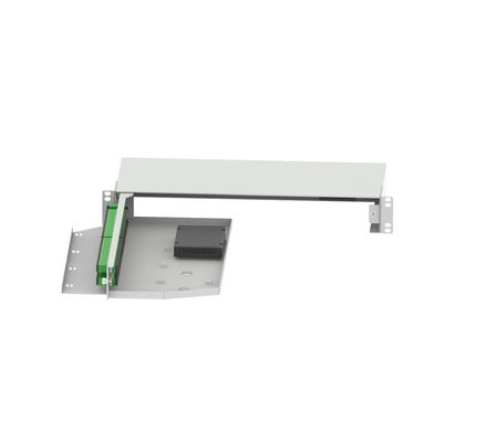 19-Inch Fiber Optic Splitter Patchpanel Sub-ODF Swing Type APC SC Optic Fiber for ODN FTTX-