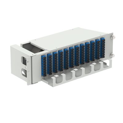 Data Center 19 Inch Swing Type 96 Cores SC UPC Fiber Optic Patchpanel Optical Equipment 5