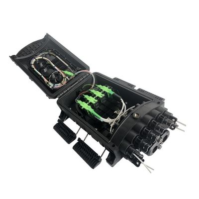 FTTH Aerial Application Fiber Optic Termination Box IP65 with 8 Cores Wall Pole Mount