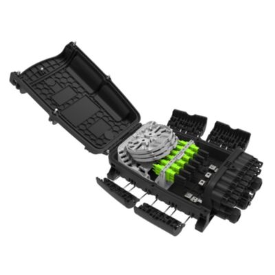 External Dimension 378*255*116 16 Cores Fiber Optic Termination Box IP65 for FTTH FTTX