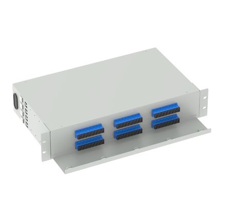 48 Ports SC UPC Optical Distribution Frame 19 Inch Patch Panel for FTTX ODN Network