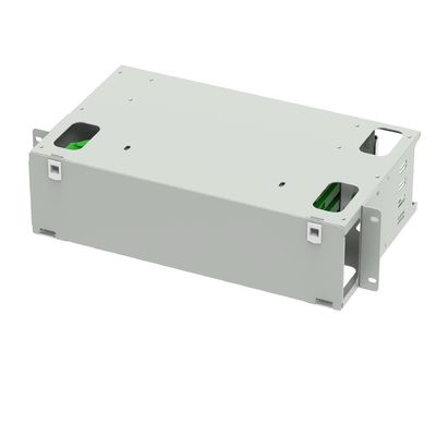 E2000 Type 48 PortS Optic Fiber Patch Panel for WHTIE Sub Optic Distribution Frame