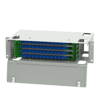 E2000 Type 48 PortS Optic Fiber Patch Panel for WHTIE Sub Optic Distribution Frame