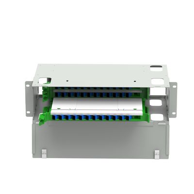 Data Center Essential 48 Ports SC Type Optical Fiber Distribution Patchpanel with 5