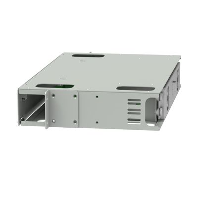 Indoor Application LC Type 24 Ports Optical Fiber Distribution Patchpanel for Data Centers