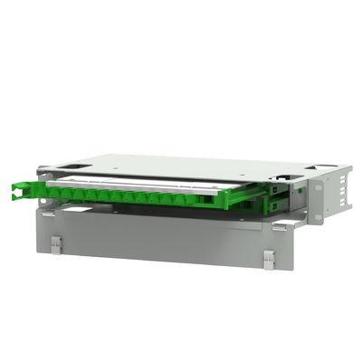 24 Port Optic Fiber Distribution Patch Panel E2000 Type for Network ODN and Data Center