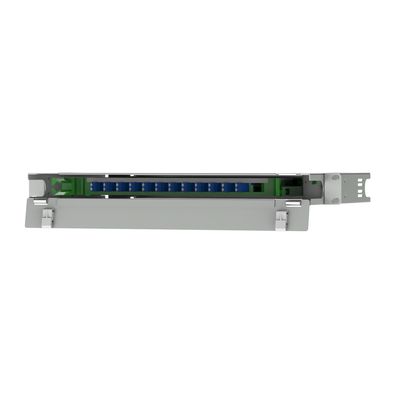 12 Ports LC Type Fiber Optic Distribution Patchpanel for ODN Network Installation