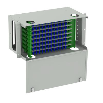 96 Ports Optic Fiber Distribution Patchpanel for Sub Optic Distribution Frame in White