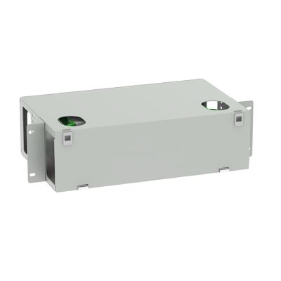E2K Type 48 Ports Fiber Optic Distribution Patchpanel in White for FTTX Applications