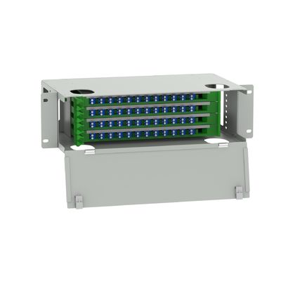 Sub Optic Distribution Frame LC Type 48 Ports Fiber Optic Patchpanel for Data Center