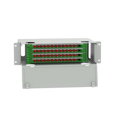 Data Center Must-Have 48-Port FC Type Optic Fiber Distribution Patchpanel with and 5