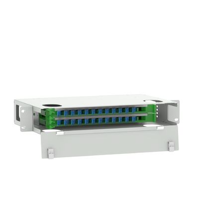 24 Port Optic Fiber Distribution Patchpanel for FTTX Network Management in Data Centers