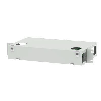Gray LC Type 24 Ports Fiber Optic Distribution Patchpanel for Space-Saving Data Center