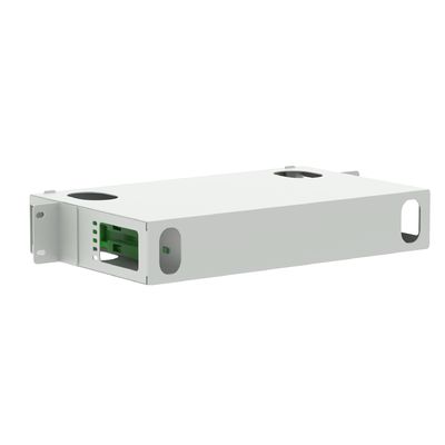 Gray LC Type 24 Ports Fiber Optic Distribution Patchpanel for Space-Saving Data Center