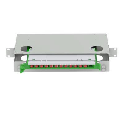 FTTX Data Center FC Type 12 Port Optic Fiber Distribution Patchpanel for Performance