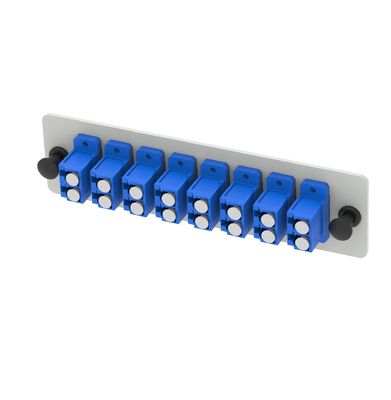 Data Center LC Type 192 Ports Optic Fiber Distribution Patchpanel Fiber Optic Equipment WHITE