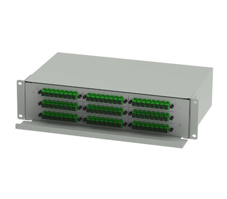 SC UPC Connector Optic Fiber Distribution Patchpanel for FTTH Network in Data Center