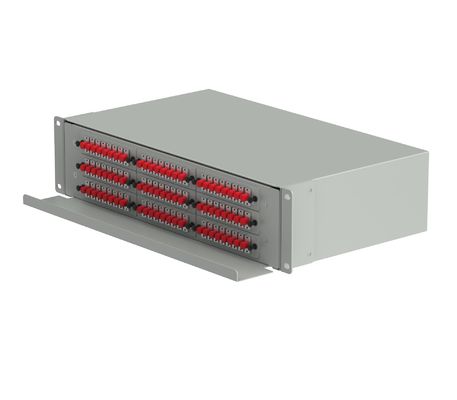 FC Type 72 Ports Optic Fiber Distribution Patchpanel for FTTX in Advanced ODN Network
