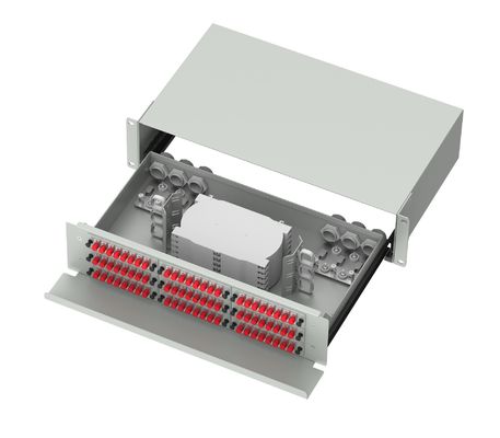 FC Type 72 Ports Optic Fiber Distribution Patchpanel for FTTX in Advanced ODN Network
