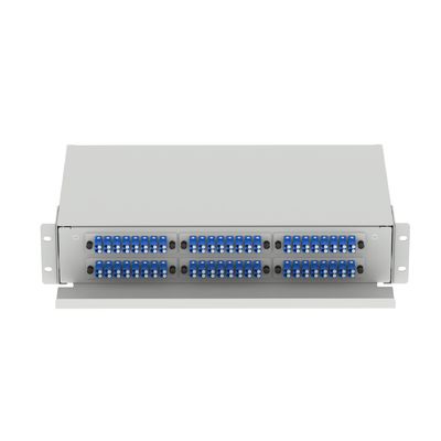 5 LC Type 2U 96 Port Optic Fiber Distribution Patchpanel for FTTX Connector Type LC