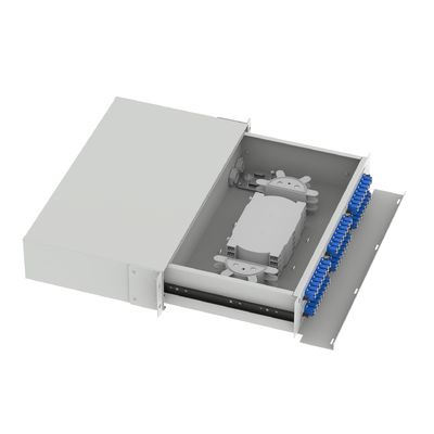 5 LC Type 2U 96 Port Optic Fiber Distribution Patchpanel for FTTX Connector Type LC