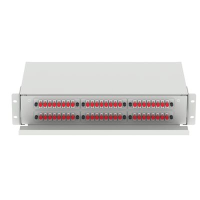 Data Center Optic Fiber Distribution Patchpanel 48 Ports Equipment with 5 Period