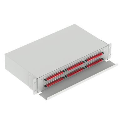 Data Center Optic Fiber Distribution Patchpanel 48 Ports Equipment with 5 Period