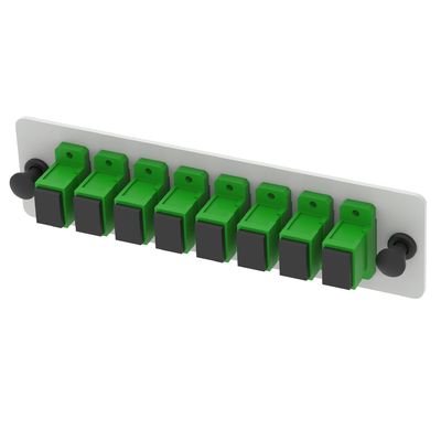SC Type 1U 24 Port Optic Fiber Distribution Patchpanel for FTTX White and ' Choice