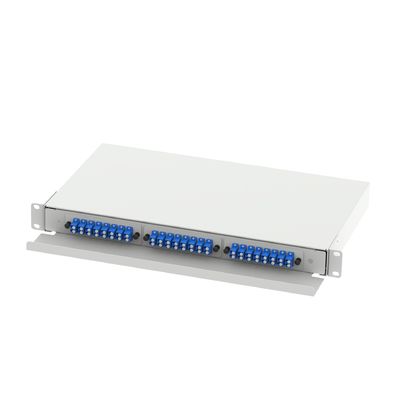 5 LC Type 1U 48 Port Optic Fiber Distribution Patchpanel for FTTX LC Connector Type