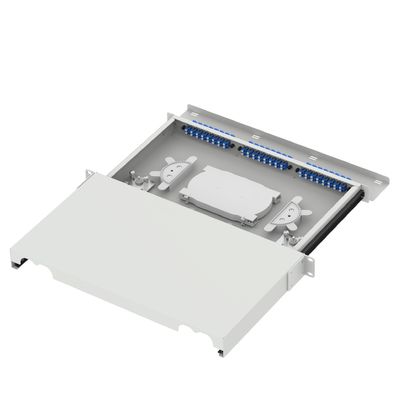 5 LC Type 1U 48 Port Optic Fiber Distribution Patchpanel for FTTX LC Connector Type