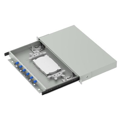 FTTX White SC Type Optic Fiber Distribution Patchpanel for Optimal Network Performance
