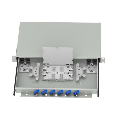 FTTX White SC Type Optic Fiber Distribution Patchpanel for Optimal Network Performance