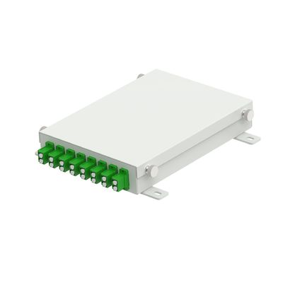 8 Cores Fiber Optic Terminal Box for Network and FTTH Distribution in Cold Rolled Steel