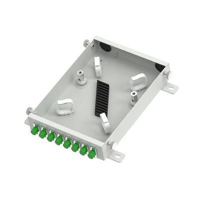 8 Cores Fiber Optic FTTH Terminal Box Made of Aluminum for Network and Distribution
