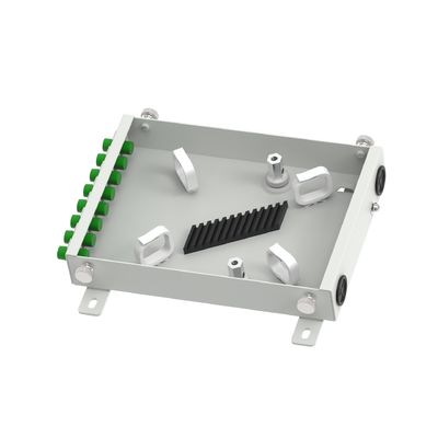 8 Cores Fiber Optic FTTH Terminal Box Made of Aluminum for Network and Distribution