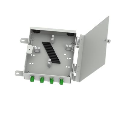FC APC Type 4 Cores Terminal Box Best Fiber Optic Distribution Box for FTTX in Network