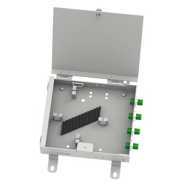 FC APC Type 4 Cores Terminal Box Best Fiber Optic Distribution Box for FTTX in Network
