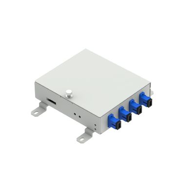 SC UPC Type 4 Cores Fiber Optic FTTH Terminal Box for Network FTTH Infrastructure