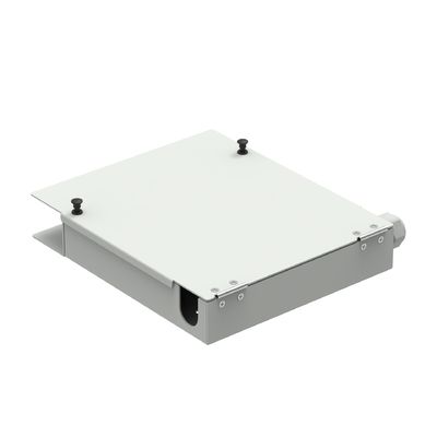 Cold Rolled Steel 12 Cores FC APC Type Fiber Optic FTTH Terminal Box for Network ODN