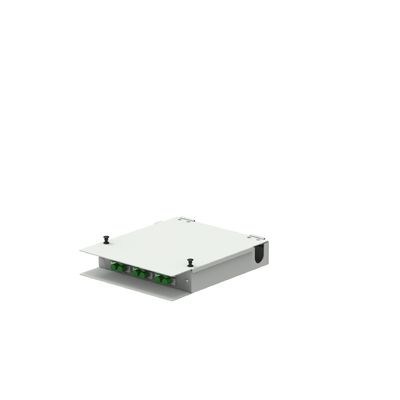 Cold Rolled Steel 12 Cores FC APC Type Fiber Optic FTTH Terminal Box for Network ODN