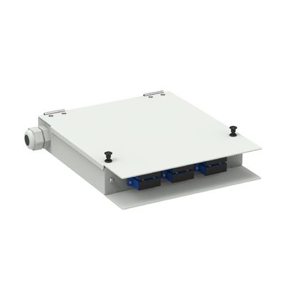 12 Cores SC UPC Fiber Optic Terminal Box for FTTX Network Made of Cold Rolled Steel