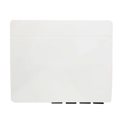 SC/APC Gray 4 Cores Plastic Fiber Optic Faceplate Socket Panel for Indoor Network FTTH