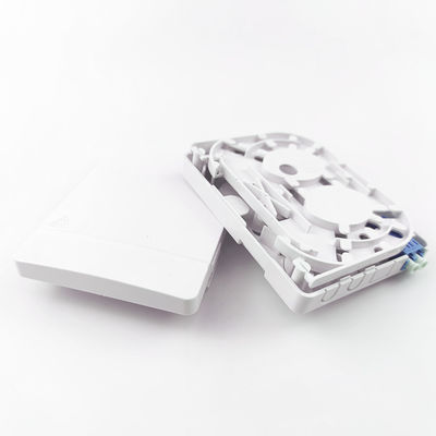 FTTH Network Indoor Installation 2 Cores Fiber Optic Faceplate Socket Panel with 5-