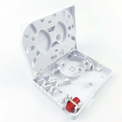 Direct 2 Cores UPC Fiber Optic Faceplate Socket Panel FC Plastic for Indoor Network
