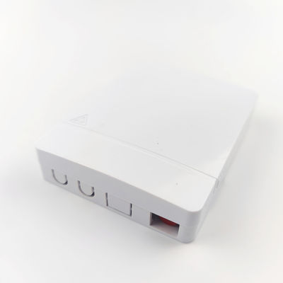Direct 2 Cores UPC Fiber Optic Faceplate Socket Panel FC Plastic for Indoor Network